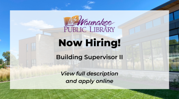 Now Hiring Building Supervisor II