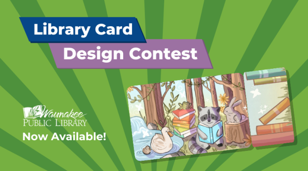 Library Card Design Contest Now Available